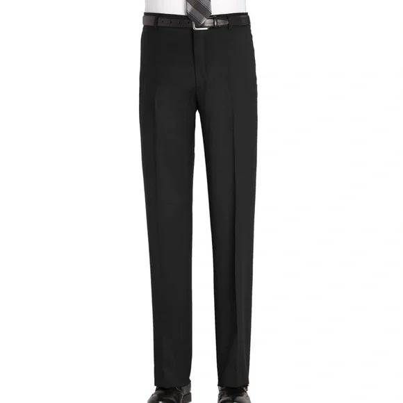 kenneth cole modern fit dress pants Lexi Rib Sun-In Fit & Flare Dress Black / XS main image 0